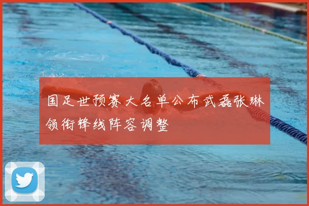 国足世预赛大名单公布武磊张琳芃领衔锋线阵容调整